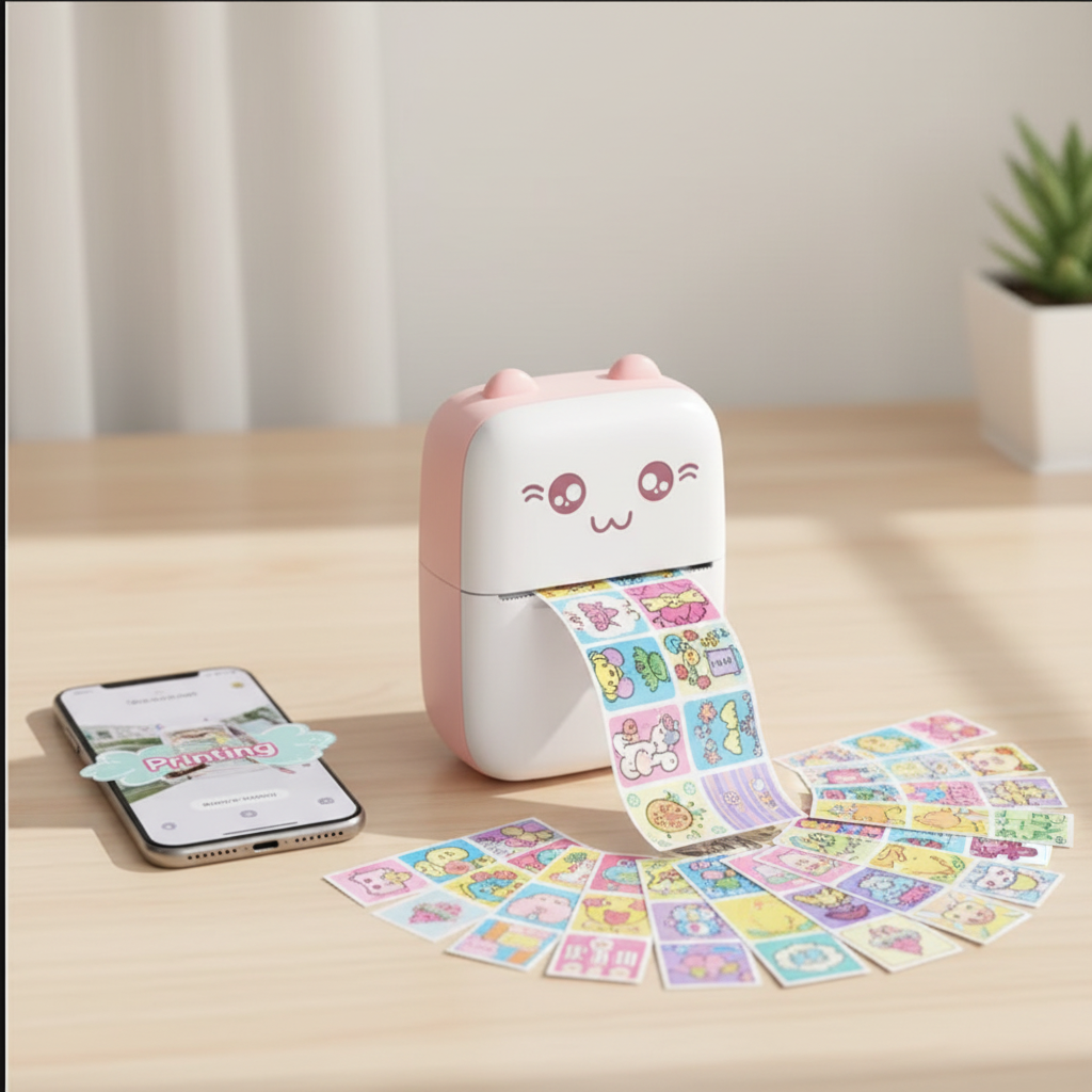 Snappix Mini Printer — Portable Bluetooth Photo Printer